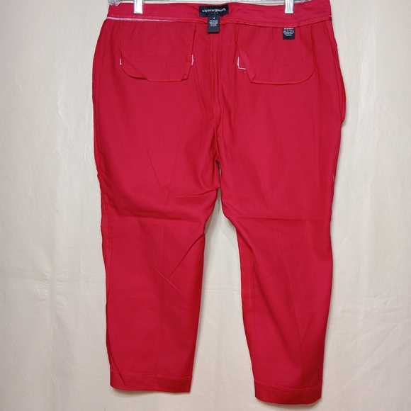 Sharagano women's stretch capri crop pants size 14 - Picture 3 of 6